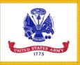 United States Army Flag and Streamers