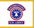 Army Recruiting Advertising Flag